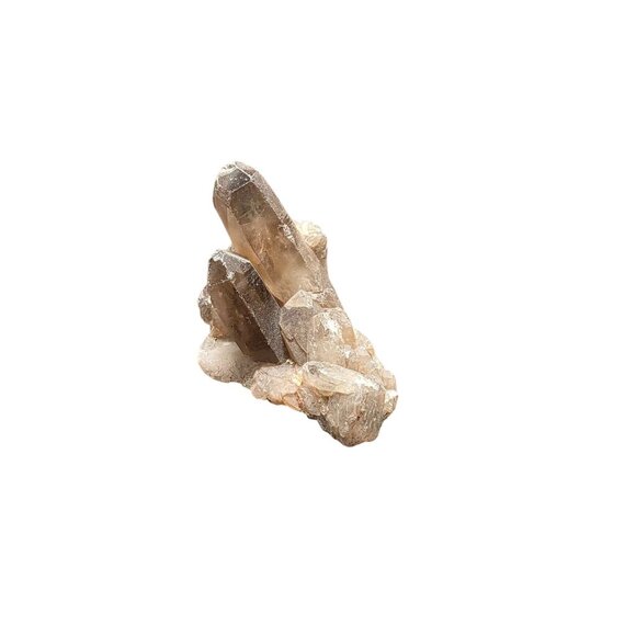 Rough Smoky Quartz Point Crystal Cluster - Picture 8 of 10